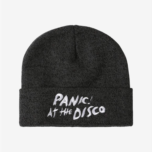 Panic! At The Disco Grey Marled Watchman Beanie - Picture 1 of 2